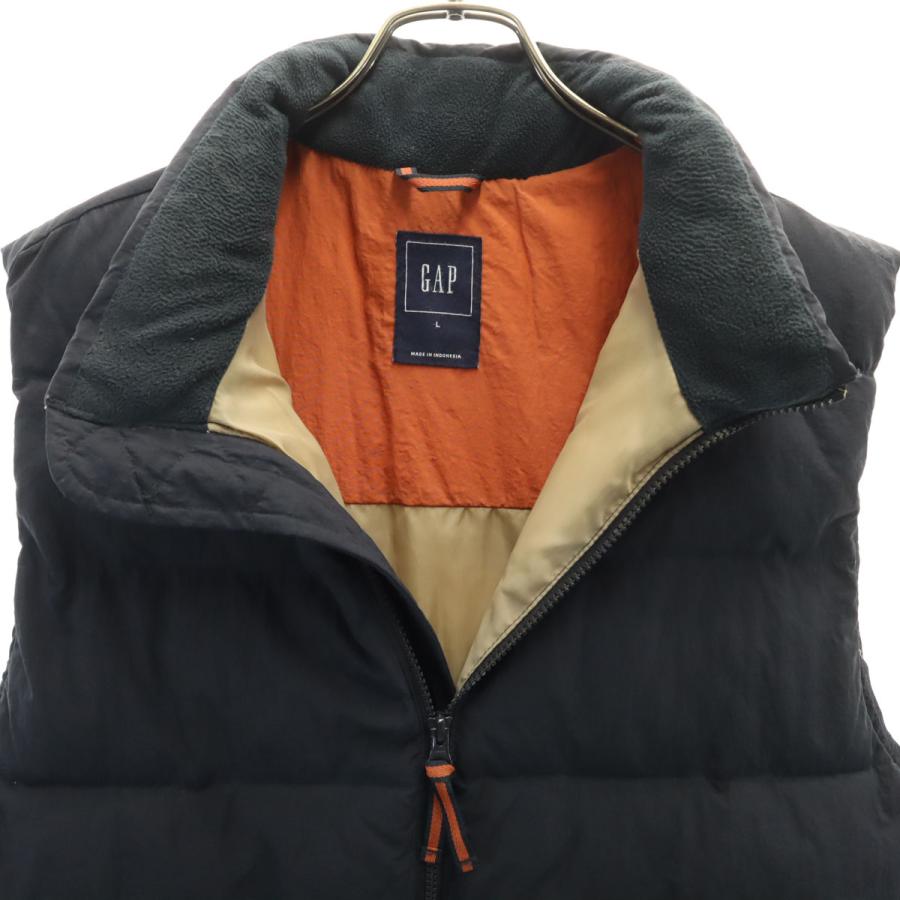 GAP（ギャップ） プリマロフト 中綿ベスト L ネイビー メンズ 古着
