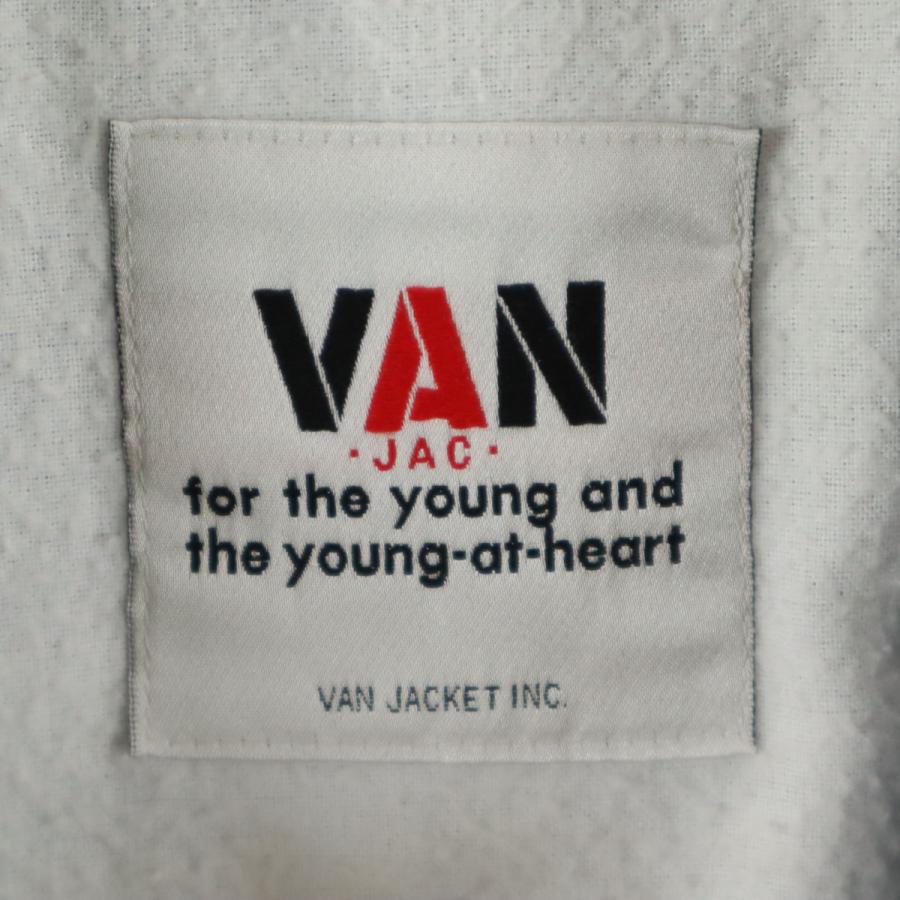 VAN JACKET ヴァンヂャケット 日本製 バックロゴ コーチジャケット L