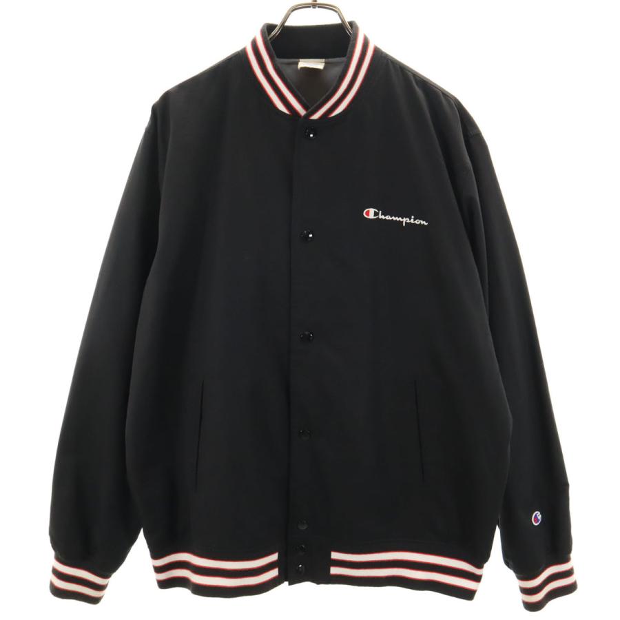 Champion（チャンピオン） スタジャン XL ブラック 裏トリコット 