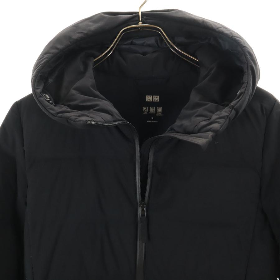 ユニクロ（UNIQLO） シームレス ダウンコート S ブラック レディース 