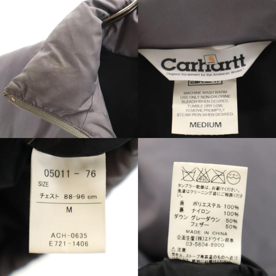 Carhartt（カーハート） ダウンジャケット M グレー メンズ 古着 中古 