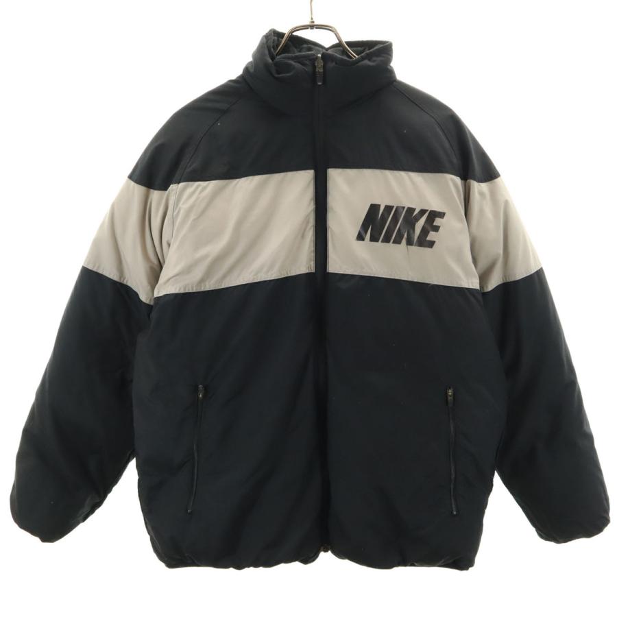 NIKE（ナイキ） リバーシブル ダウンジャケット M ブラック メンズ