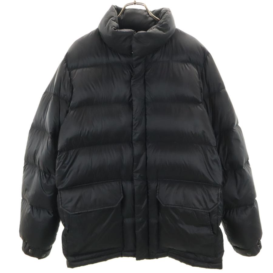 ユニクロ（UNIQLO） ボリューム ダウンジャケット XL ブラック メンズ 