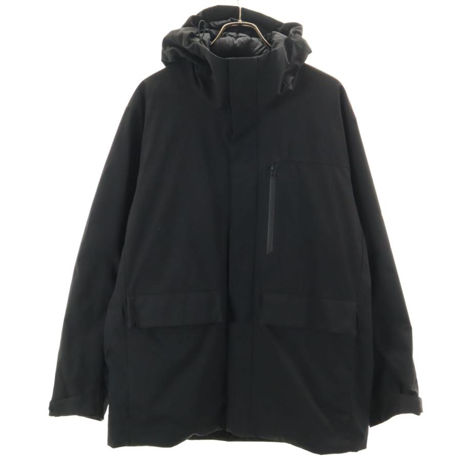 UNIQLO ハイブリッドダウンパーカ ブラック Ｌ 新品、未使用 ユニクロ公式 | ハイブリッドダウンパーカ