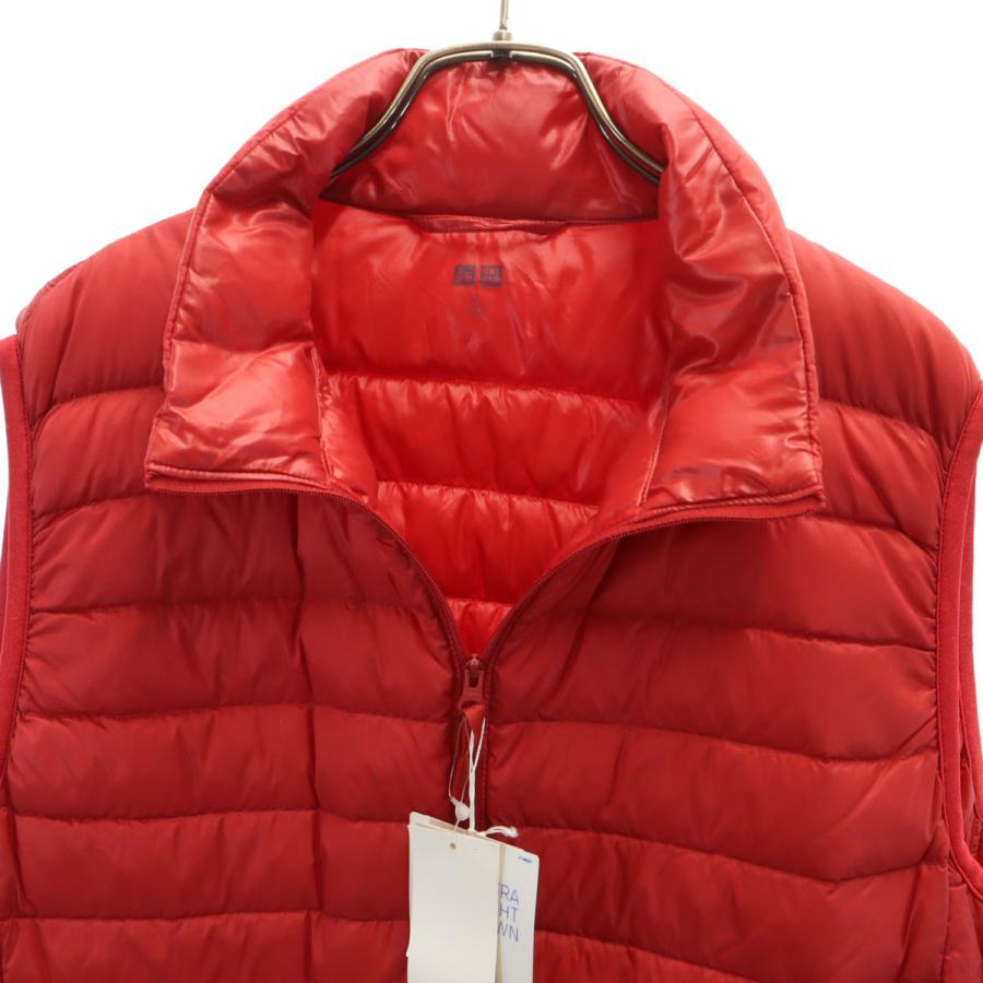 ユニクロ（UNIQLO） 未使用 ウルトラライト ダウンベスト XL レッド