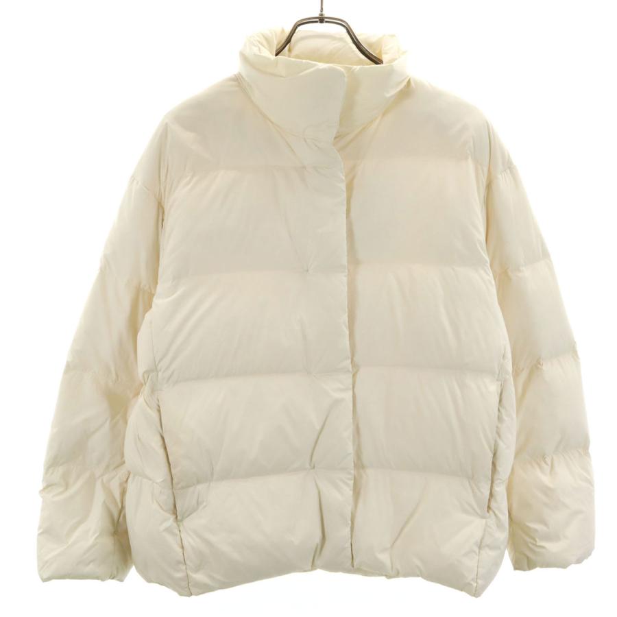 ユニクロ（UNIQLO） パウダーソフト ダウンジャケット S ホワイト系