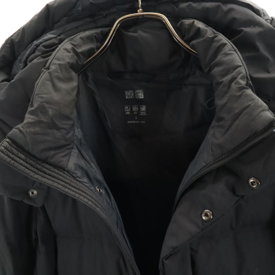 ユニクロ（UNIQLO） シームレス ダウンパーカー S ブラック メンズ