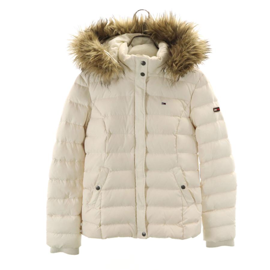 HILFIGER DENIM ヒルフィガーデニム ダウンジャケット S アイボリー