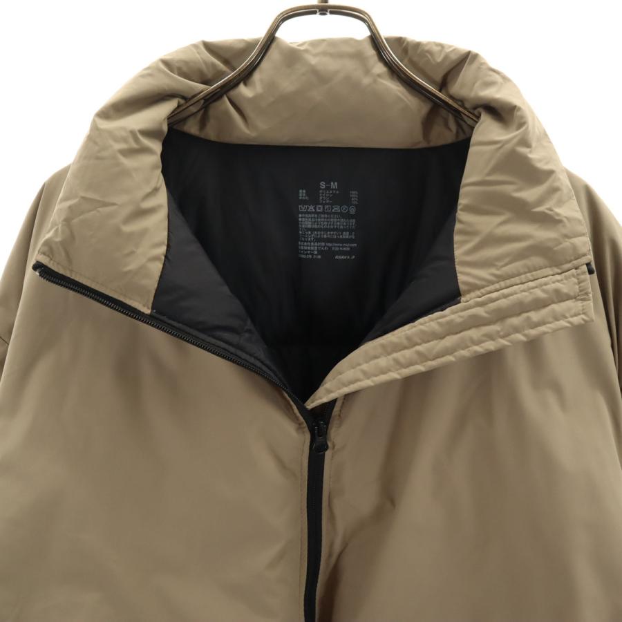 無印良品（MUJI） ダウンジャケット S-M ベージュ系 良品計画 メンズ 