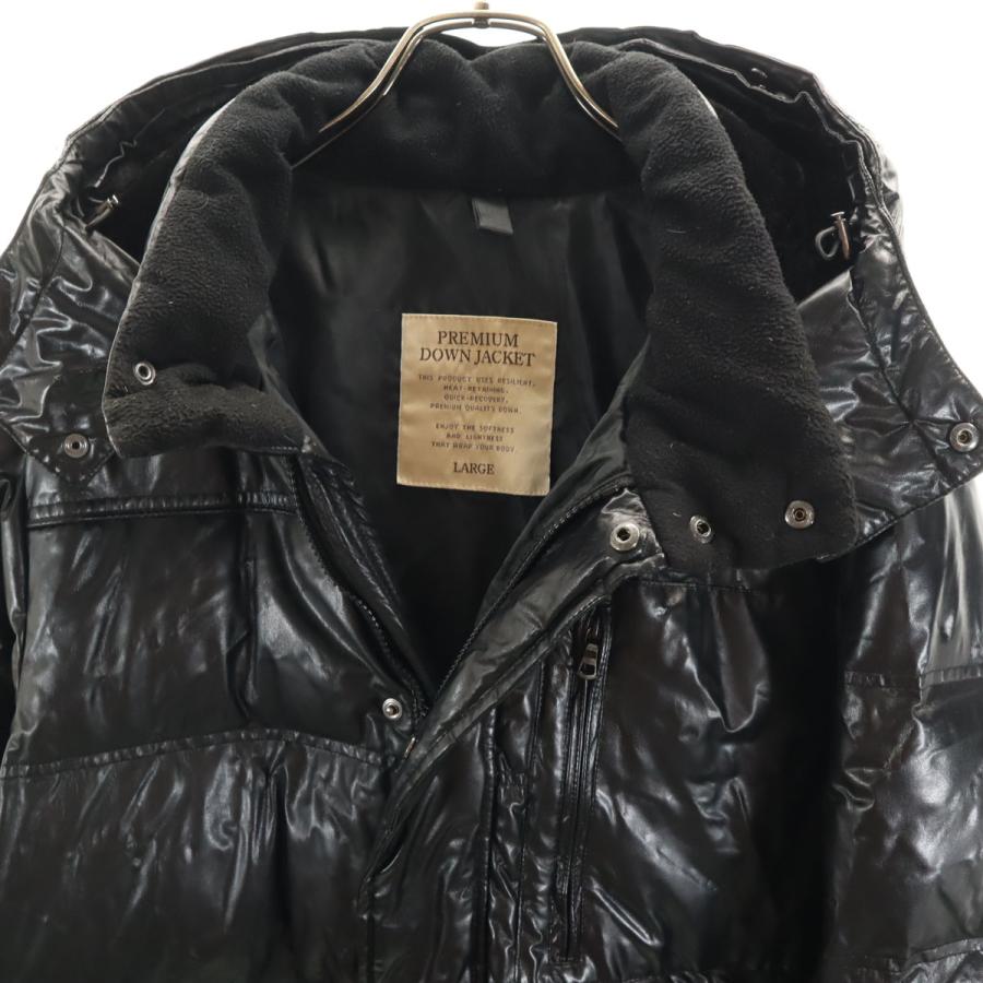 美品 黒 ユニクロ プレミアム ダウンジャケット Sサイズ ブラック Y2K ✴️オールドユニクロ プレミアムダウンジャケット 美品 00s Y2K 黒 L