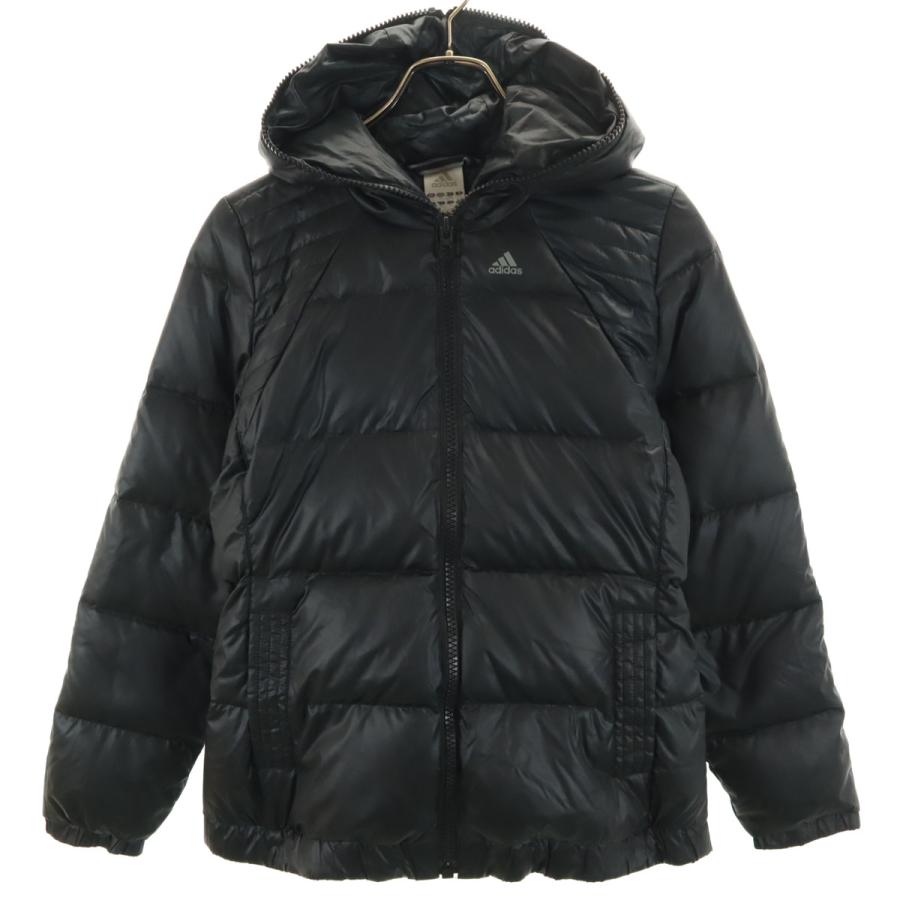 adidas（アディダス） ダウンジャケット M ブラック レディース 古着