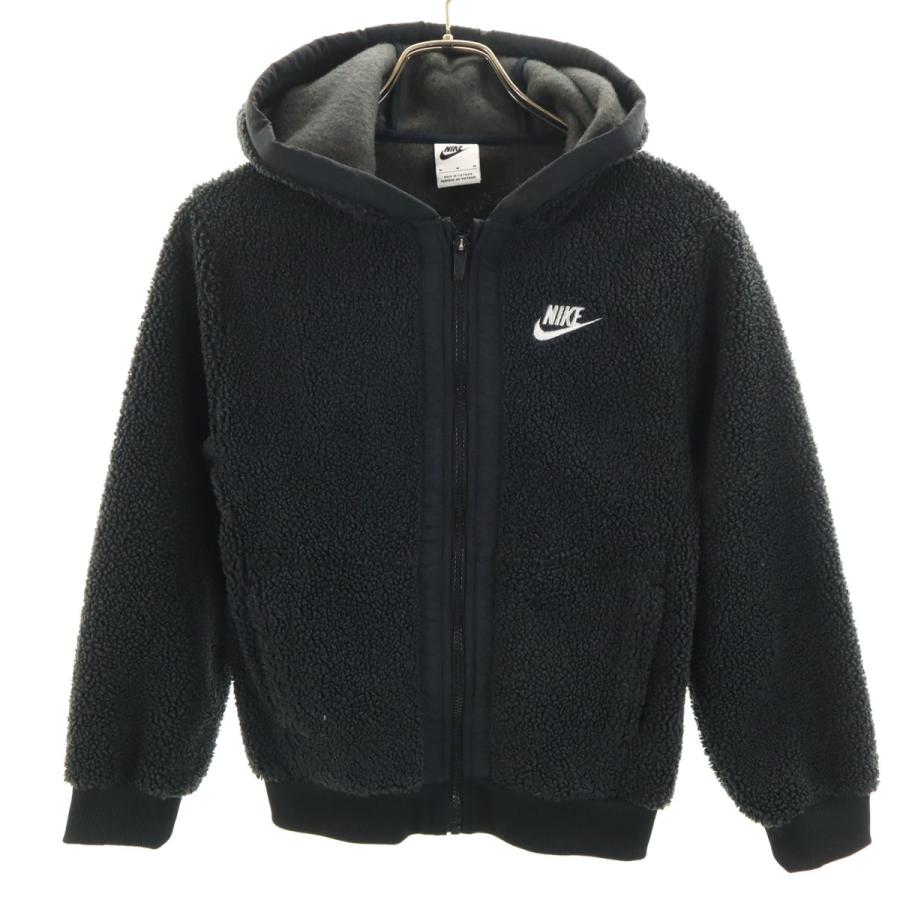 新品 NIKE ボアジャケット 廃盤品 ユニセックス 黒 NIKE（ナイキ） ボアジャケット M ブラック キッズ 古着 中古 : CARMAK