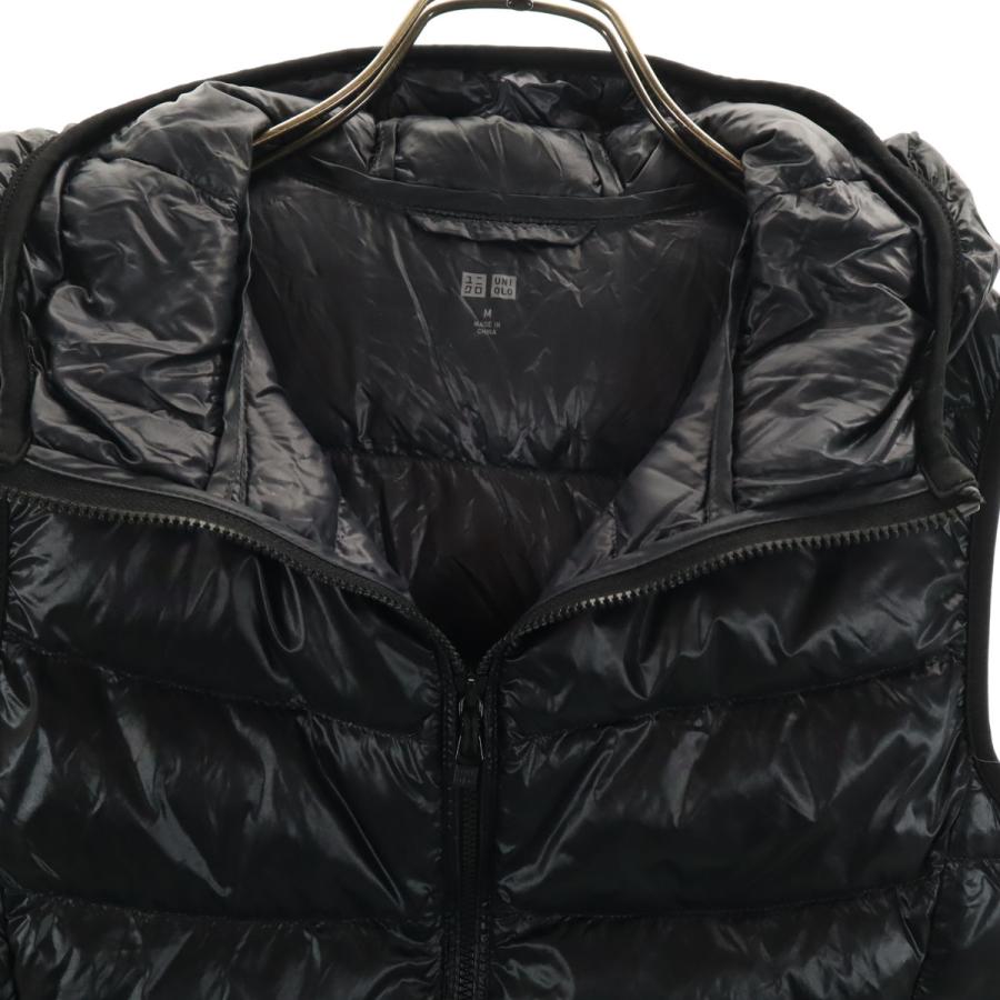 ユニクロ（UNIQLO） ウルトラライト ダウンベスト M ブラック