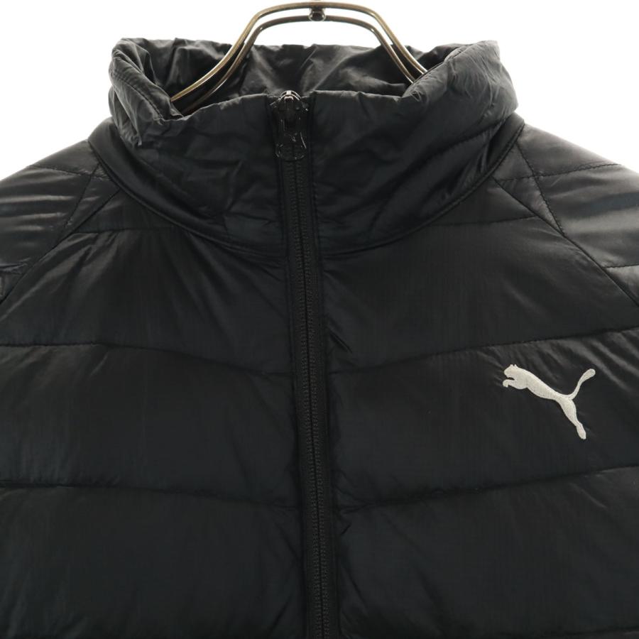 PUMA（プーマ） ライト ダウンジャケット M ブラック メンズ 古着 中古