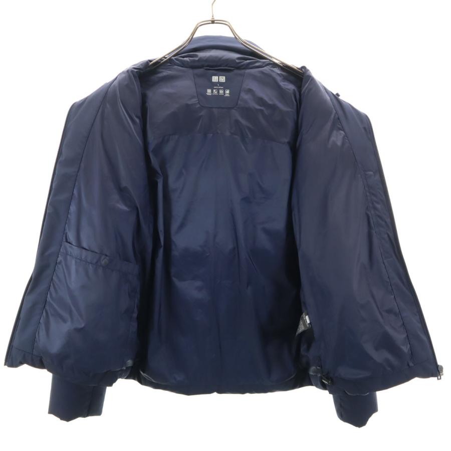 ユニクロ（UNIQLO） シームレス ダウンパーカー L ネイビー メンズ