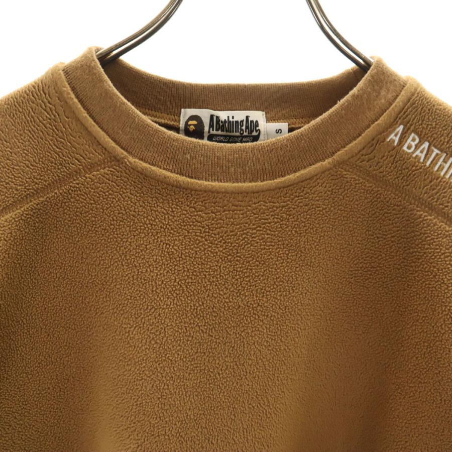 A BATHING APE（アベイシングエイプ） 長袖 フリース トレーナー S