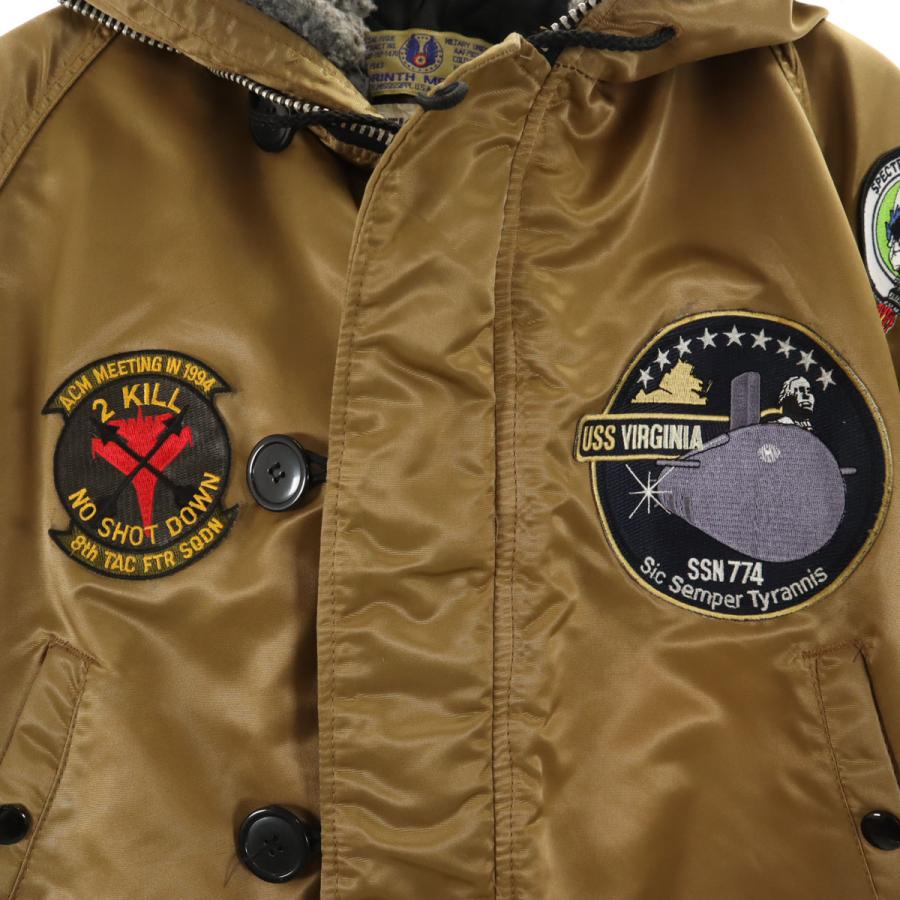 CORINTH コリンズ USA製 N-3B フライトジャケット M キャメル メンズ