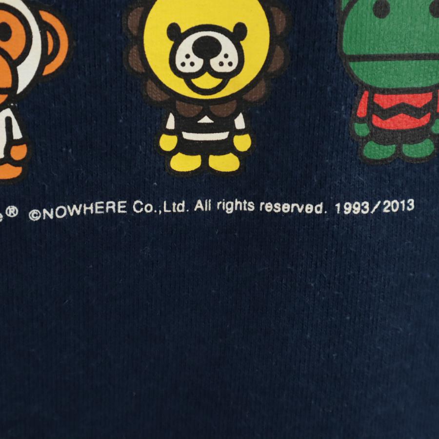 A BATHING APE（アベイシングエイプ） バックプリント ベイビーマイロ