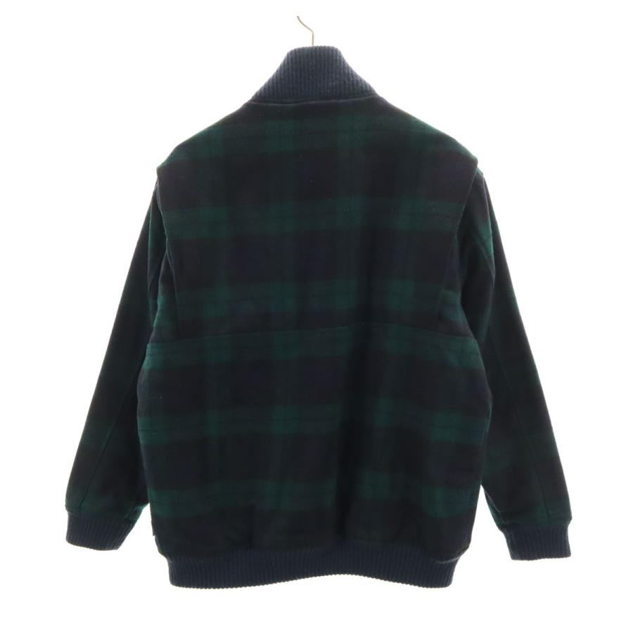 made in usa ウールリッチ ウールブルゾン WOOLRICH（ウールリッチ） ブラックウォッチ チェック柄 ブルゾン M