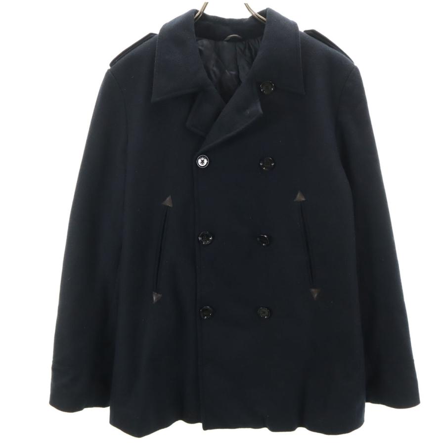 ZARA MAN ザラマン ピーコート XL ネイビー Pコート 中綿 メンズ 古着
