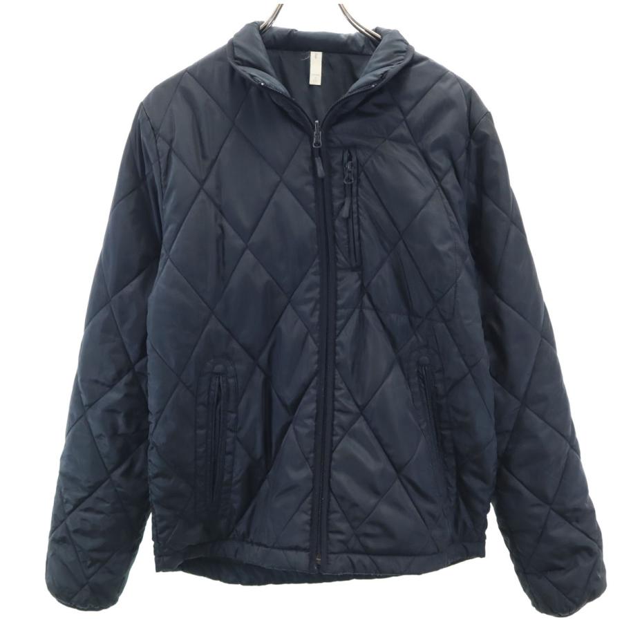 GAP（ギャップ） キルティングジャケット S ブラック 中綿 メンズ 古着 