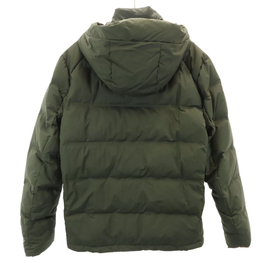 ユニクロ（UNIQLO） シームレス ダウンパーカー M カーキ メンズ 古着