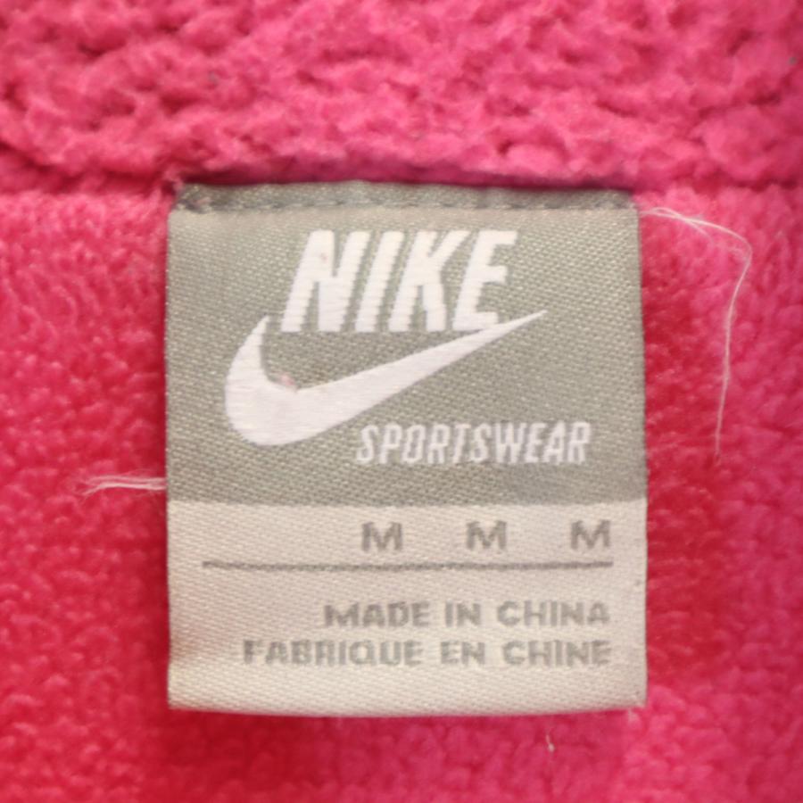 NIKE（ナイキ） ボア フリースジャケット M ピンク系 レディース 古着