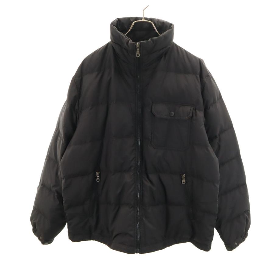 ユニクロ（UNIQLO） ダウンジャケット XL ブラック メンズ 古着 中古 