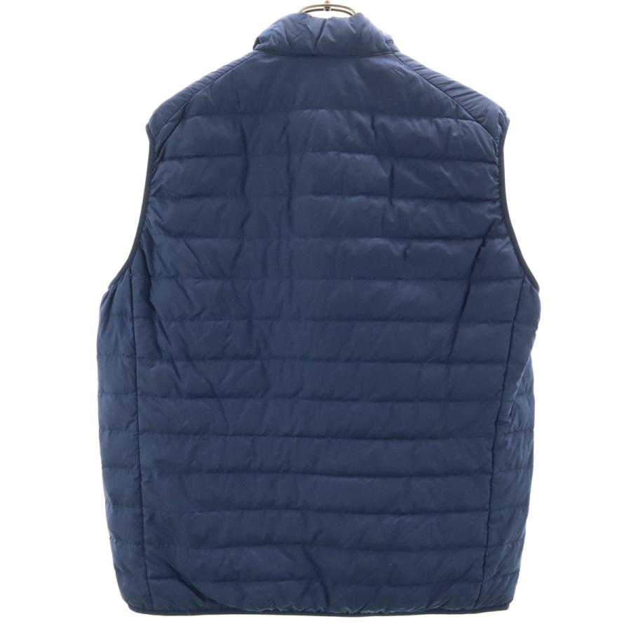 ユニクロ（UNIQLO） ウルトラライト ダウンベスト XL ネイビー メンズ