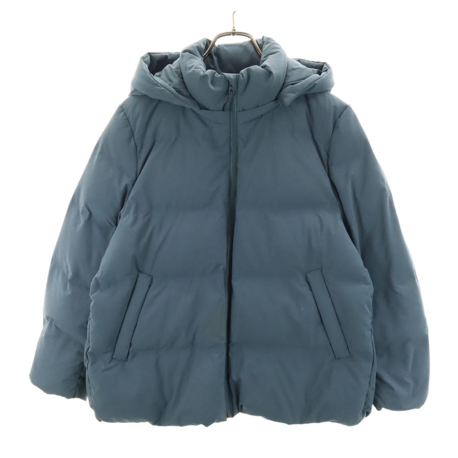 【美品】UNIQLO シームレスダウンパーカーXL ユニクロ（UNIQLO） シームレス ダウンパーカー XL チャコールグレー