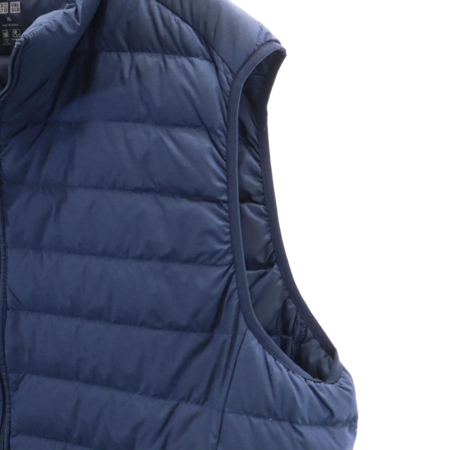 新品未使用　UNIQLO ウルトラライトダウン　ベスト　XLサイズ ユニクロ（UNIQLO） 美品 ウルトラライト ダウンベスト XL ネイビー