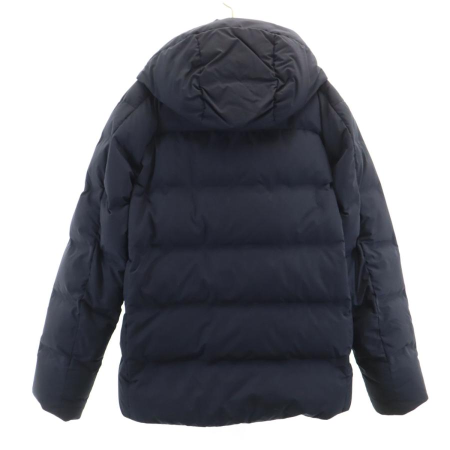 ユニクロ（UNIQLO） シームレス ダウンジャケット L ネイビー メンズ 