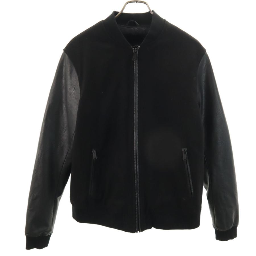 美品　ARMANI エンポリオアルマーニ　ジャンパー170 黒 ブルゾン 16A エンポリオ・アルマーニ(Emporio Armani)エンポリオ・アルマーニ
