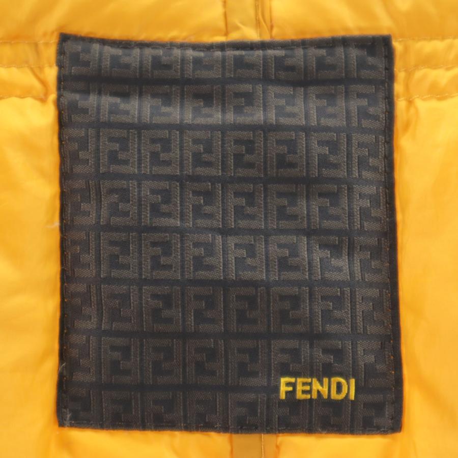 FENDI（フェンディ） ダウンジャケット 48 マスタード メンズ 古着