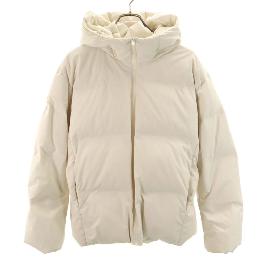 ユニクロ（UNIQLO） シームレス ダウンパーカー L アイボリー 