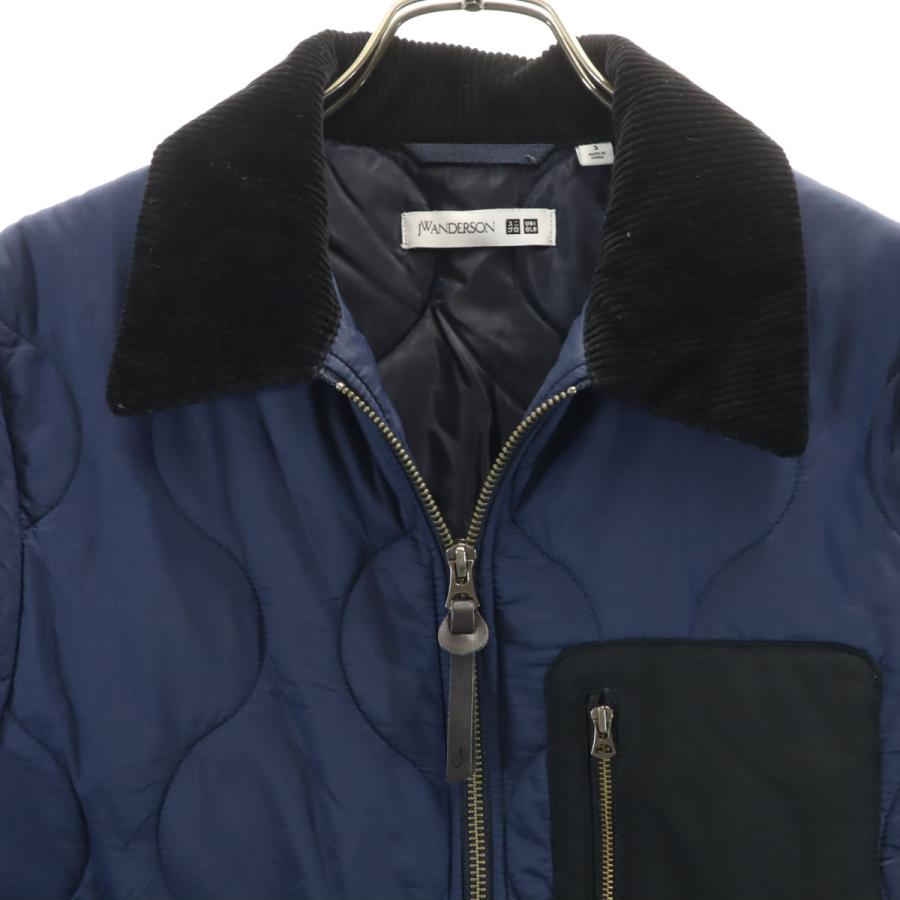 ユニクロ×JWAnderson ネイビーキルティングジャケット ユニクロ（UNIQLO） JW ANDERSON JWアンダーソン コラボ キルティング