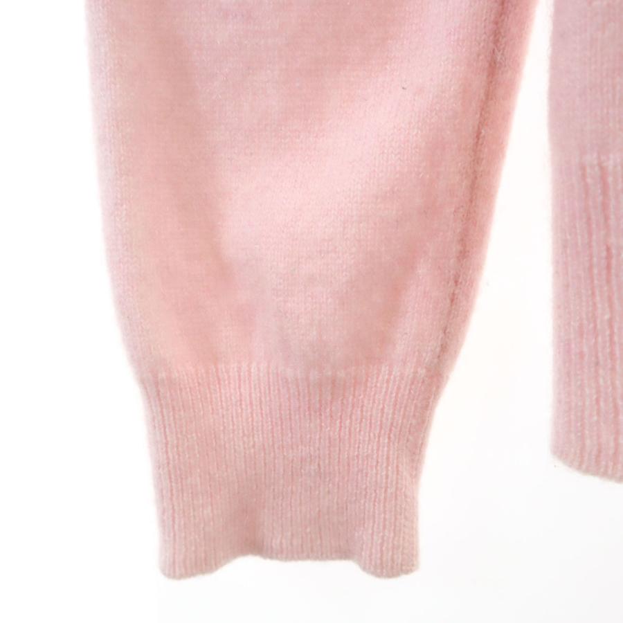 ユニクロ（UNIQLO） カシミヤ100％ 長袖 ニットカーディガン S ピンク
