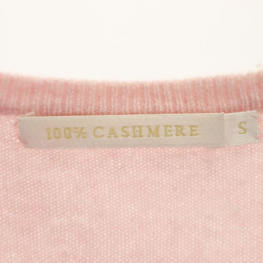 ユニクロ（UNIQLO） カシミヤ100％ 長袖 ニットカーディガン S ピンク