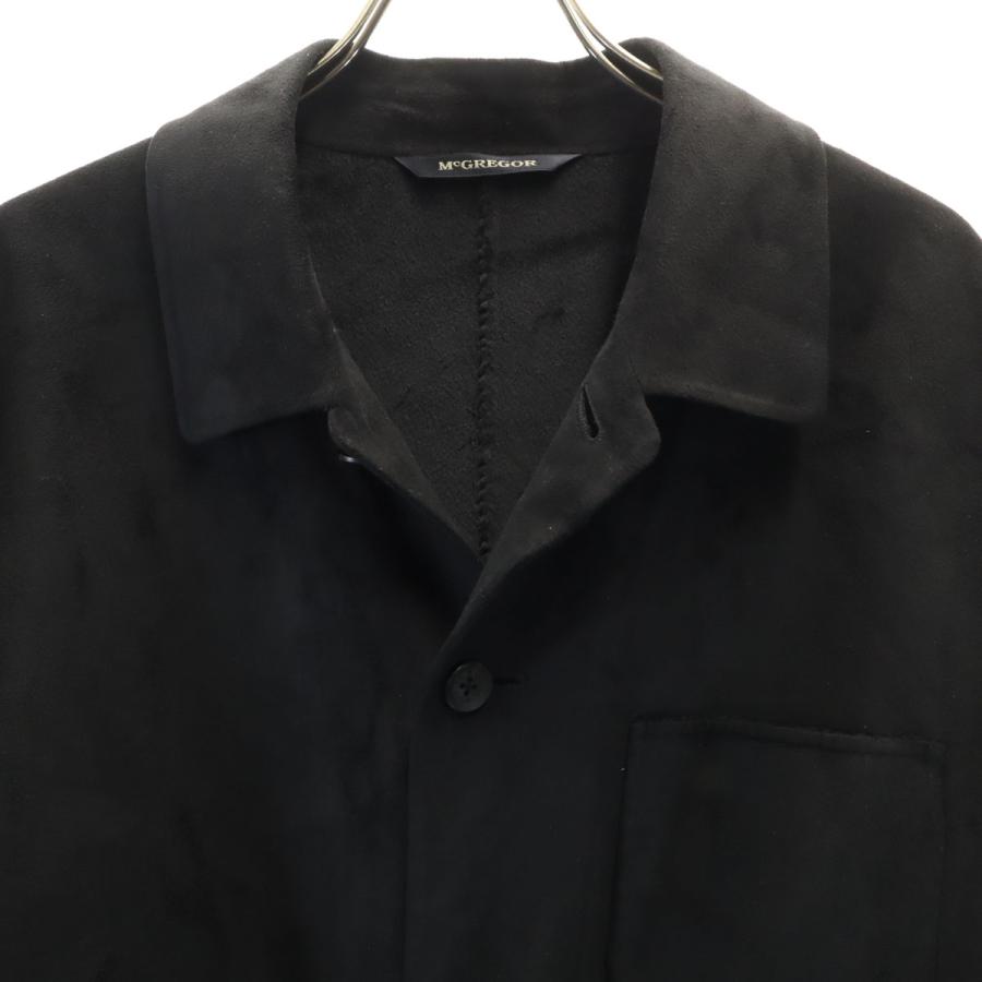McGREGOR（マックレガー） フェイクスエード ジャケット L ブラック 