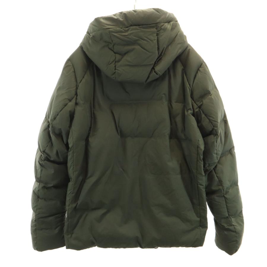 ユニクロ（UNIQLO） シームレス ダウンパーカー L カーキ メンズ 古着 