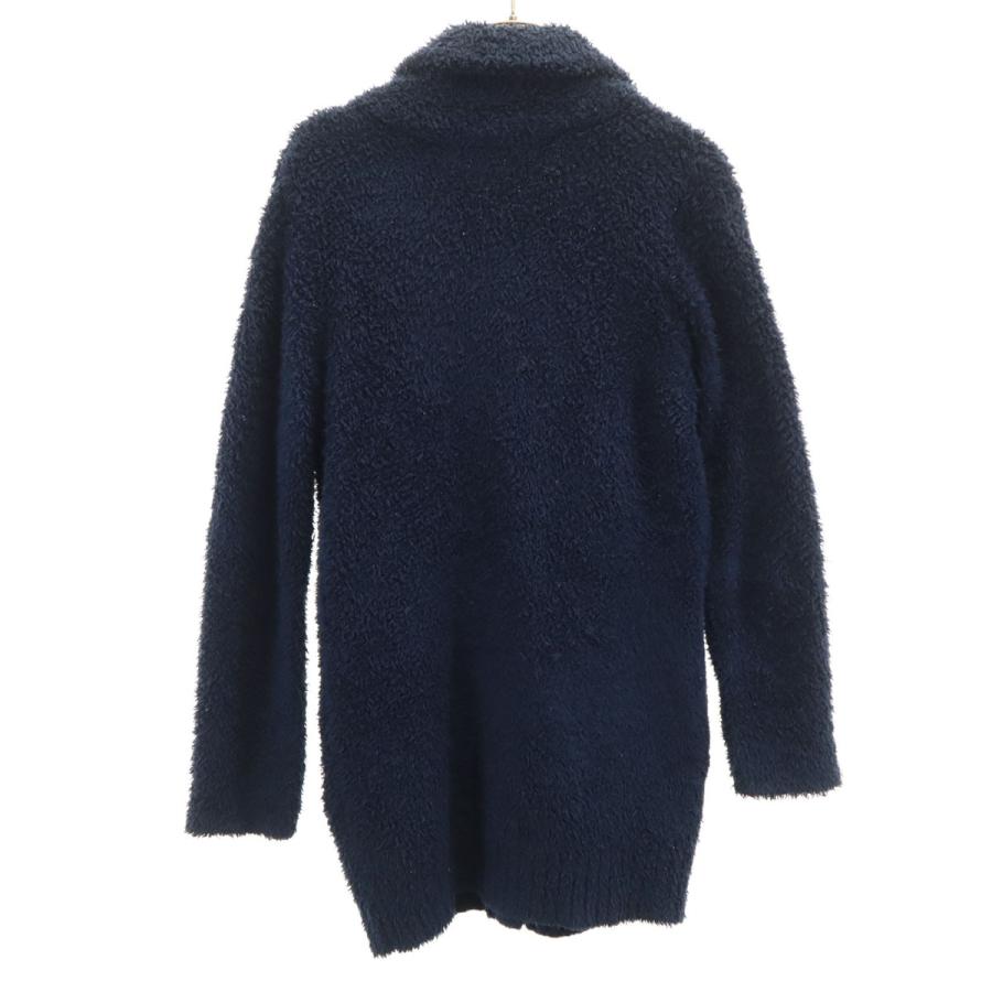 古着 BAREFOOT DREAMS for Ron Herman ベアフットドリームズフォーロンハーマン 長袖 カーディガン XS ネイビー ルームウェア レディース BAREFOOT DREAMS for Ron Herman ベアフットドリームズフォーロン