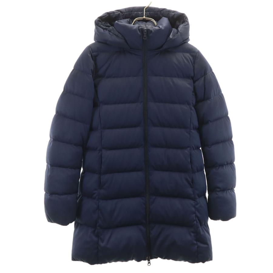 ユニクロ（UNIQLO） ダウンコート M ネイビー レディース 古着 中古 