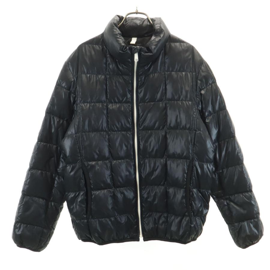 ユニクロ（UNIQLO） プレミアム ダウンジャケット M ブラック 収納袋