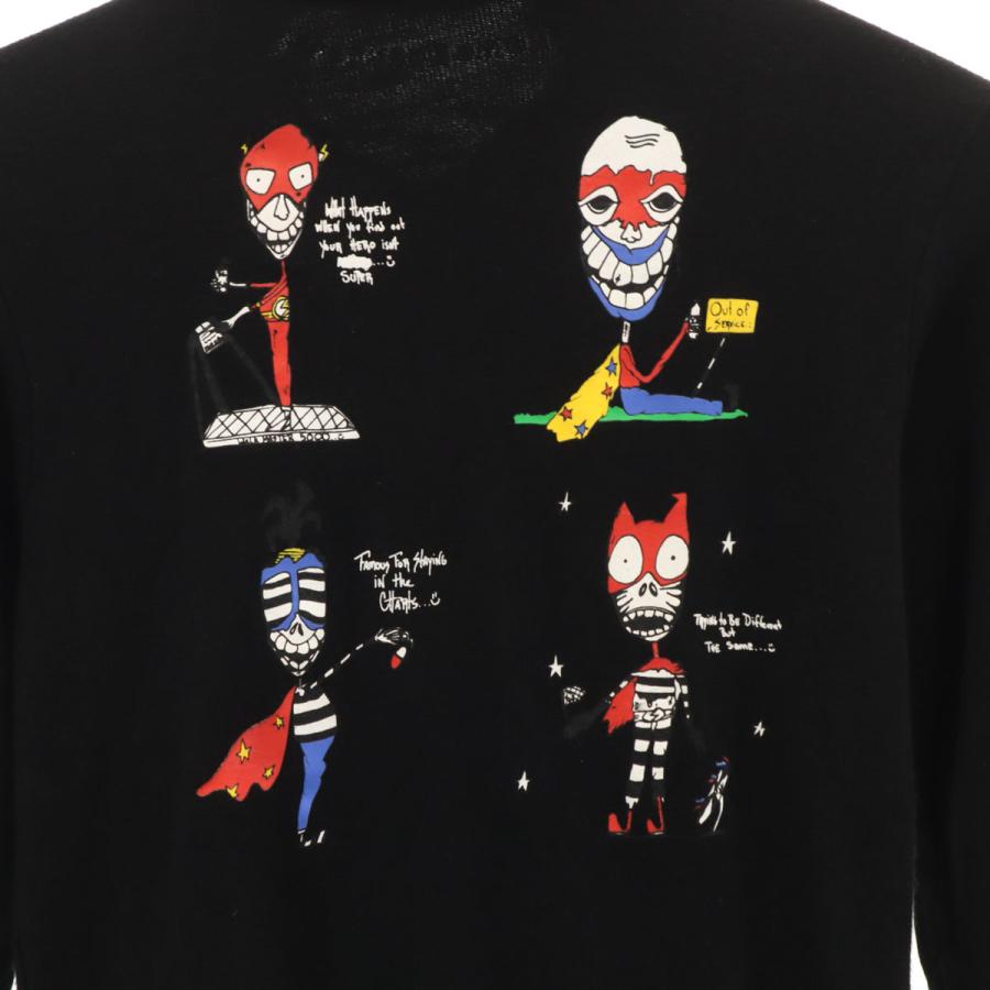 CHROME HEARTS（クロムハーツ） 長袖 ジップパーカー 4T ブラック