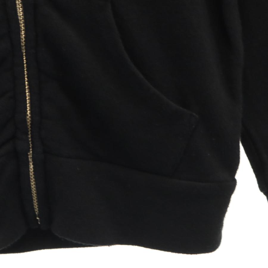CHROME HEARTS（クロムハーツ） 長袖 ジップパーカー 4T ブラック