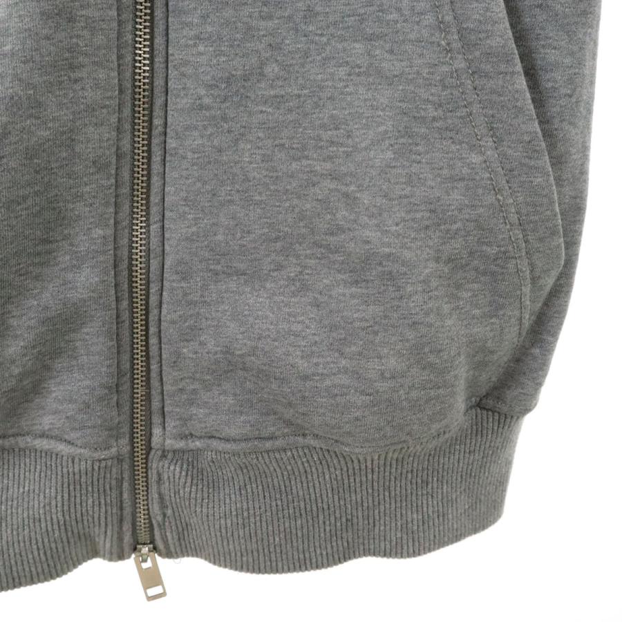 DIESEL（ディーゼル） 長袖 デニム切替 ジップパーカー S グレー