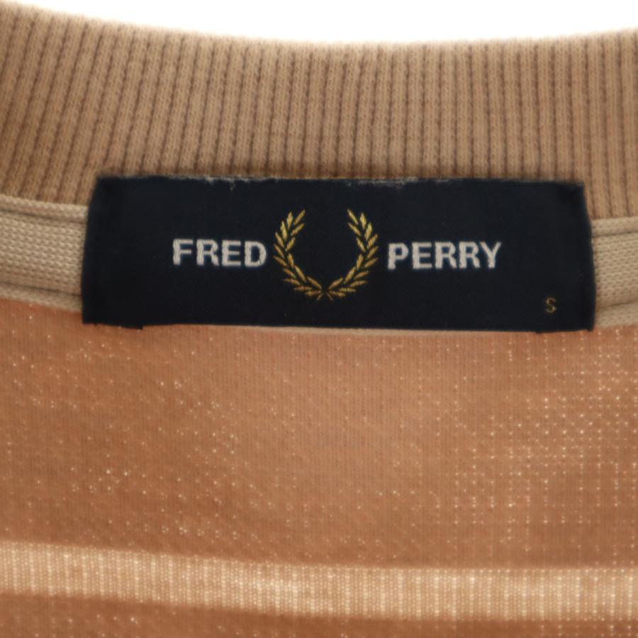 FRED PERRY（フレッドペリー） BEAMS ビームス別注 ボーダー柄 長袖 