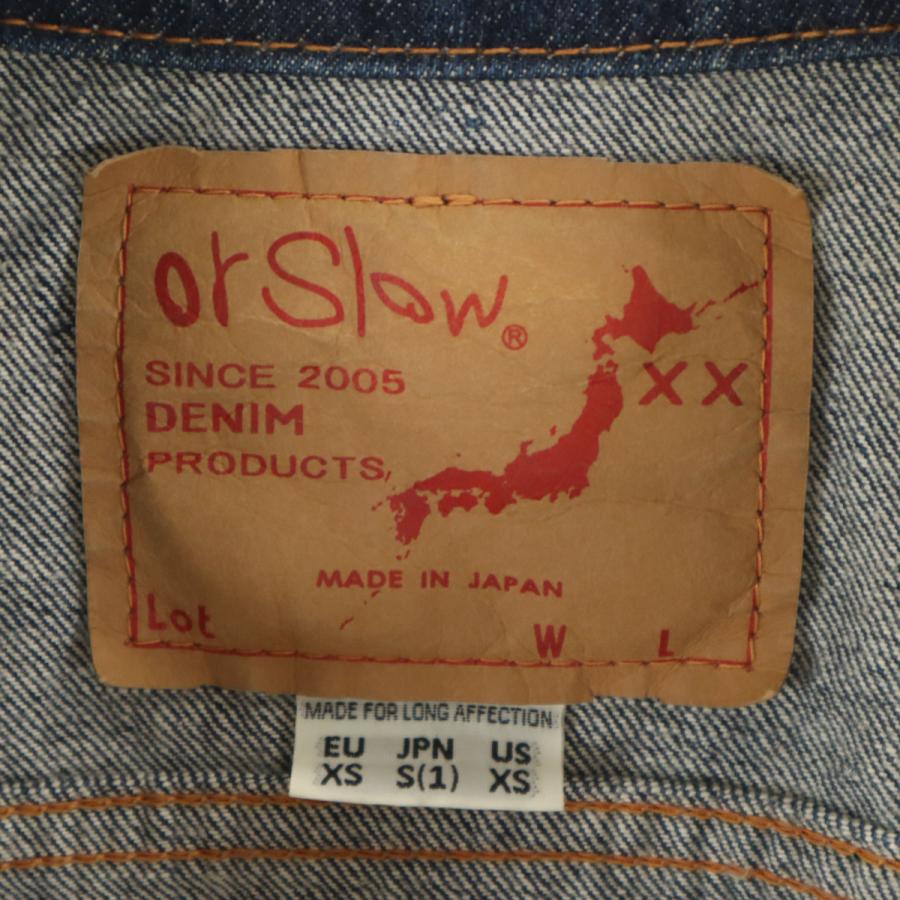 orSlow（オアスロウ） 日本製 デニムジャケット S インディゴ