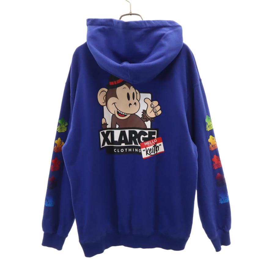 XLARGE（エクストラ ラージ） バックプリント Keith 長袖 スウェット