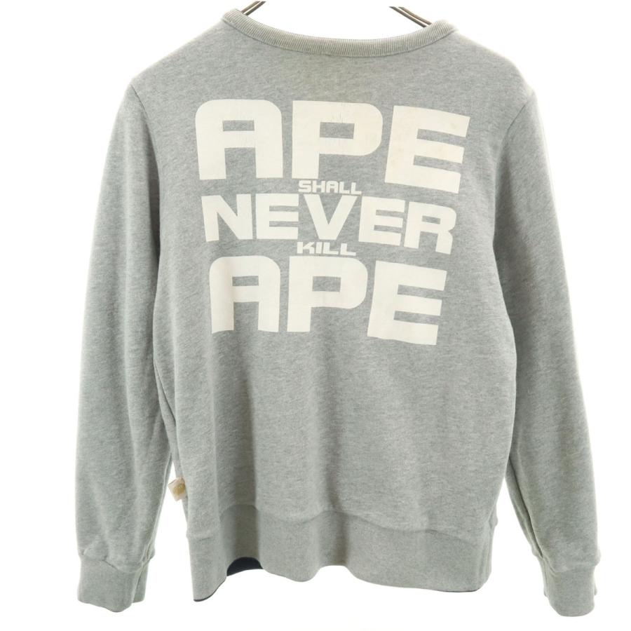 A BATHING APE（アベイシングエイプ） 長袖 リバーシブル スウェット